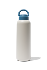 Isolierflasche, doppelwandig, Edelstahl, sandfarben, 450 ml - 80650070 - HEMA