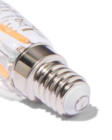 led koelkast clear E14 1.0W 140lm - 20000051 - HEMA