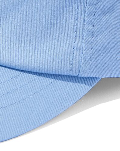 casquette bébé avec rabat coton bleu 86/92 - 33249988 - HEMA
