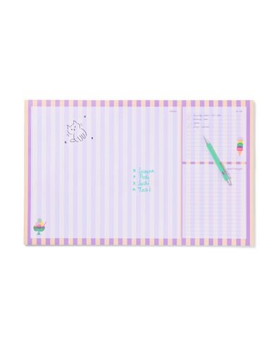 sous-main &agrave; rayures - 14144424 - HEMA