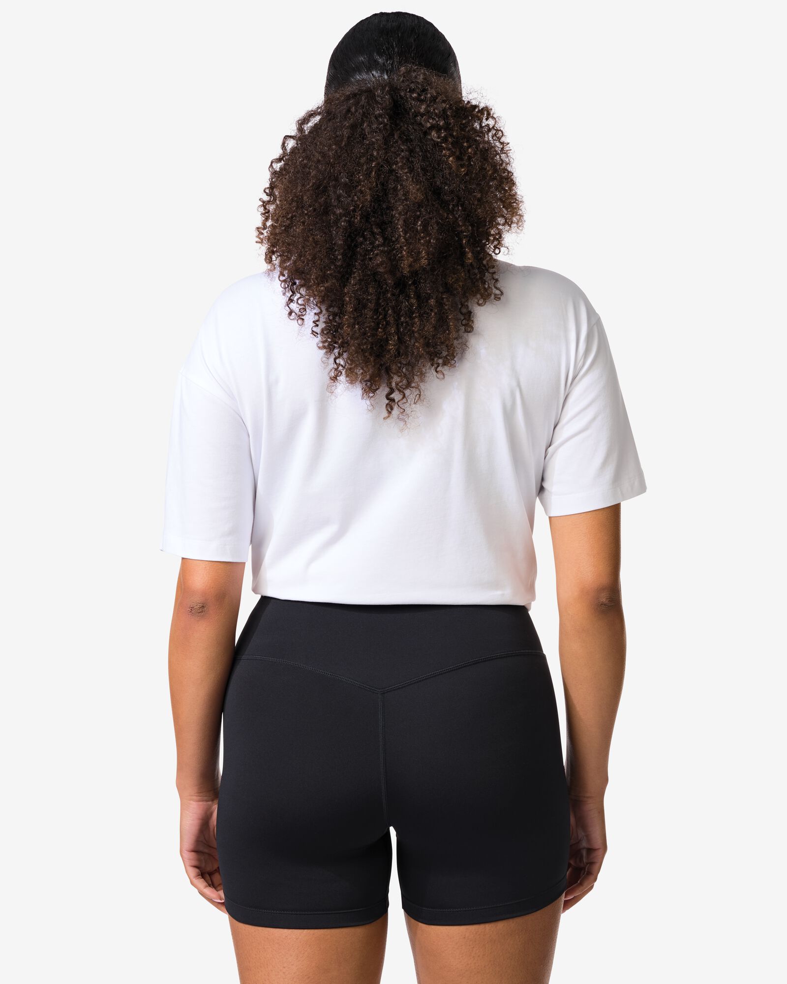 Damen-Radlerhose, kurz  schwarz schwarz - 36000577BLACK - HEMA