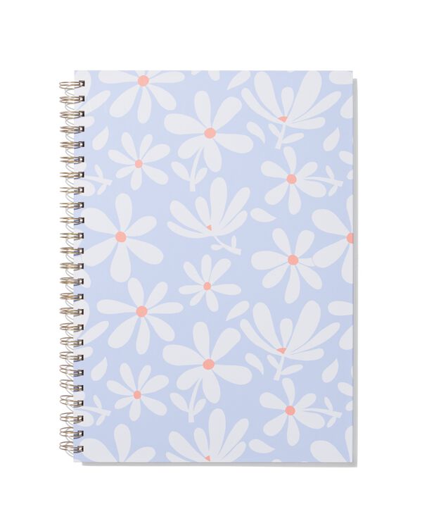 plakboek A4 bloemen  - 14106013 - HEMA