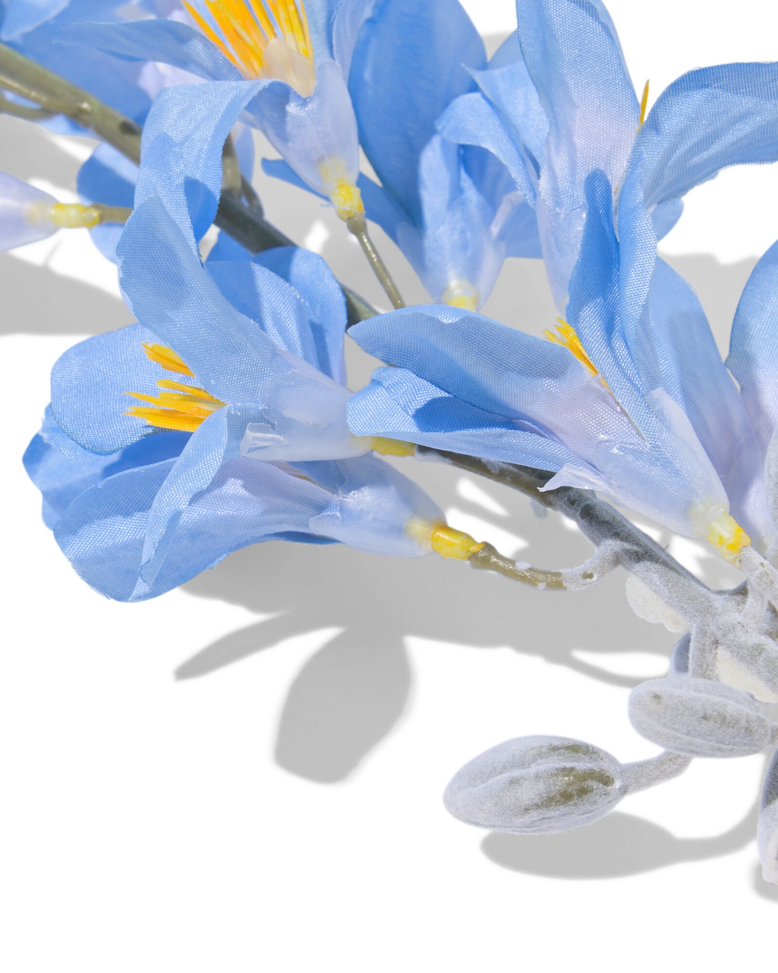 PUSH : fleur artificielle dauphinelle 55cm bleue - 41300110 - HEMA