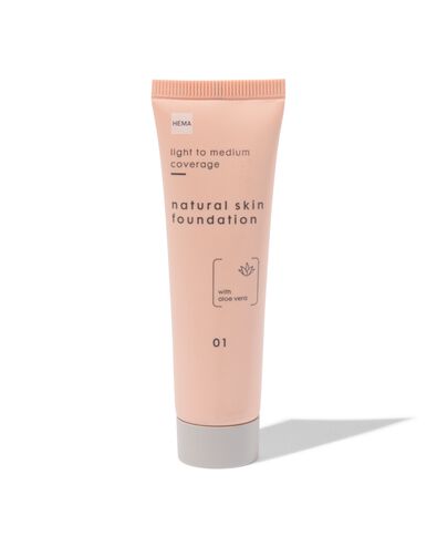 Foundation, Natural Skin, 01 - 11290321 - HEMA