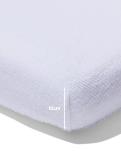 surmatelas prot&egrave;ge-matelas molleton 180x200cm - 5180068 - HEMA