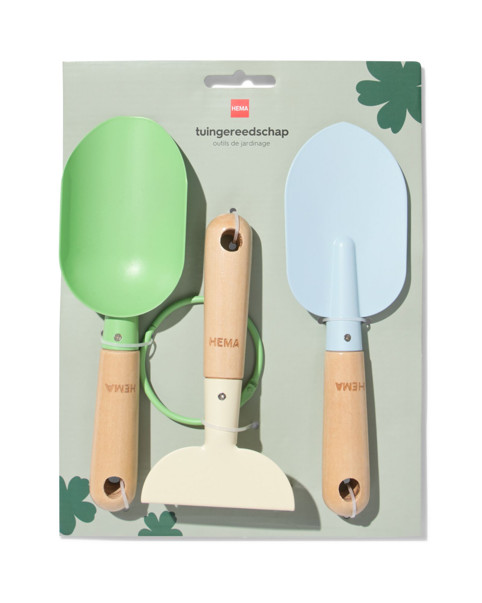 kit d'outils de jardin 3 pi&egrave;ces - 41800079 - HEMA