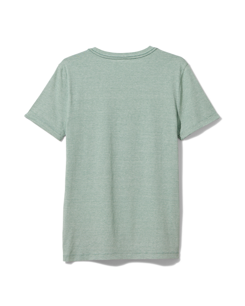 Herren-T-Shirt grün grün - 1000030197 - HEMA