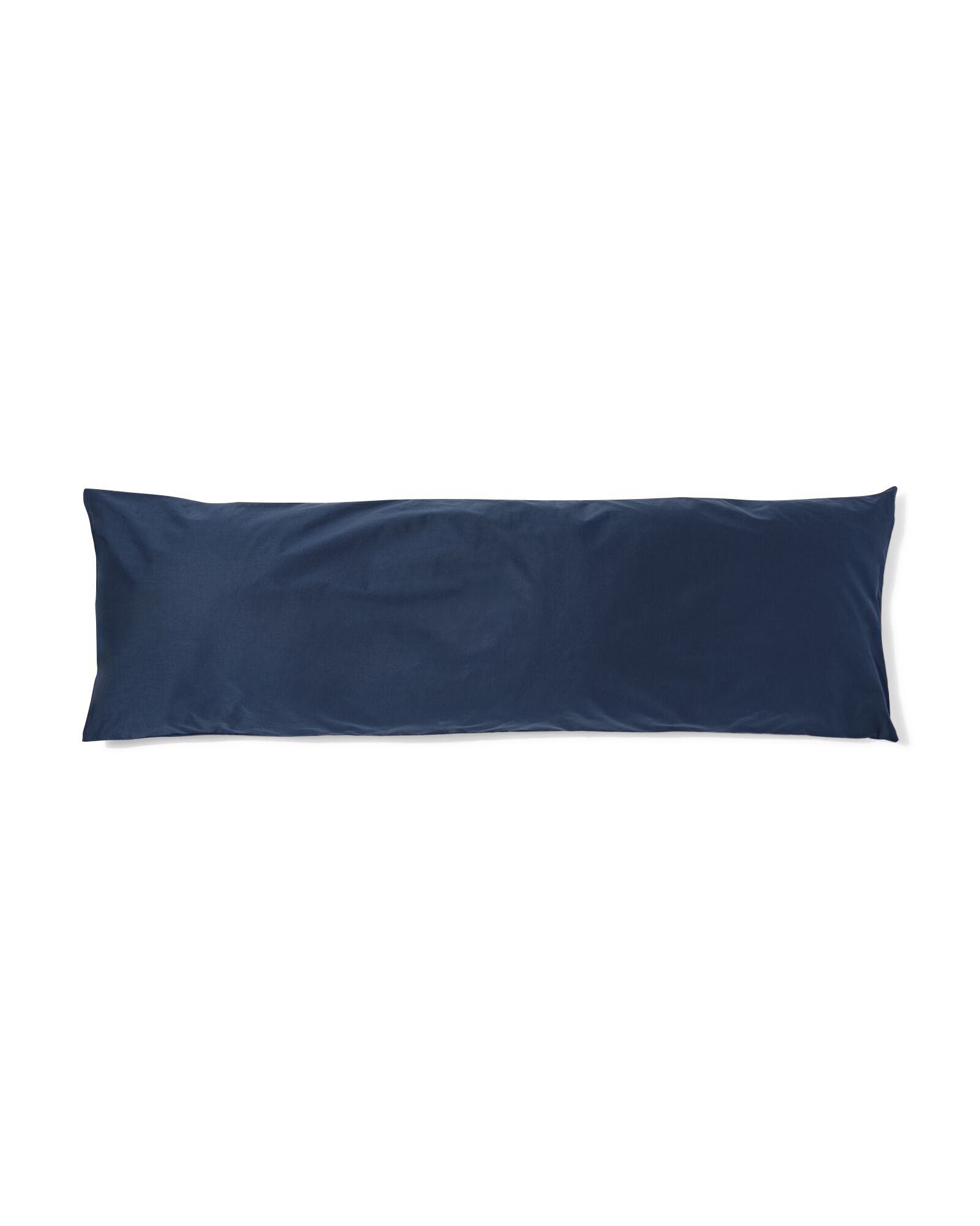 taie d'oreiller 50x160 cm coton doux bleu fonc&eacute; - 5180009 - HEMA