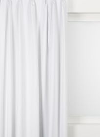 tissu pour rideaux amsterdam occultant blanc blanc - 1000015926 - HEMA