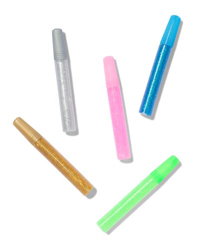 glitterlijm - 5 stuks - 15900105 - HEMA