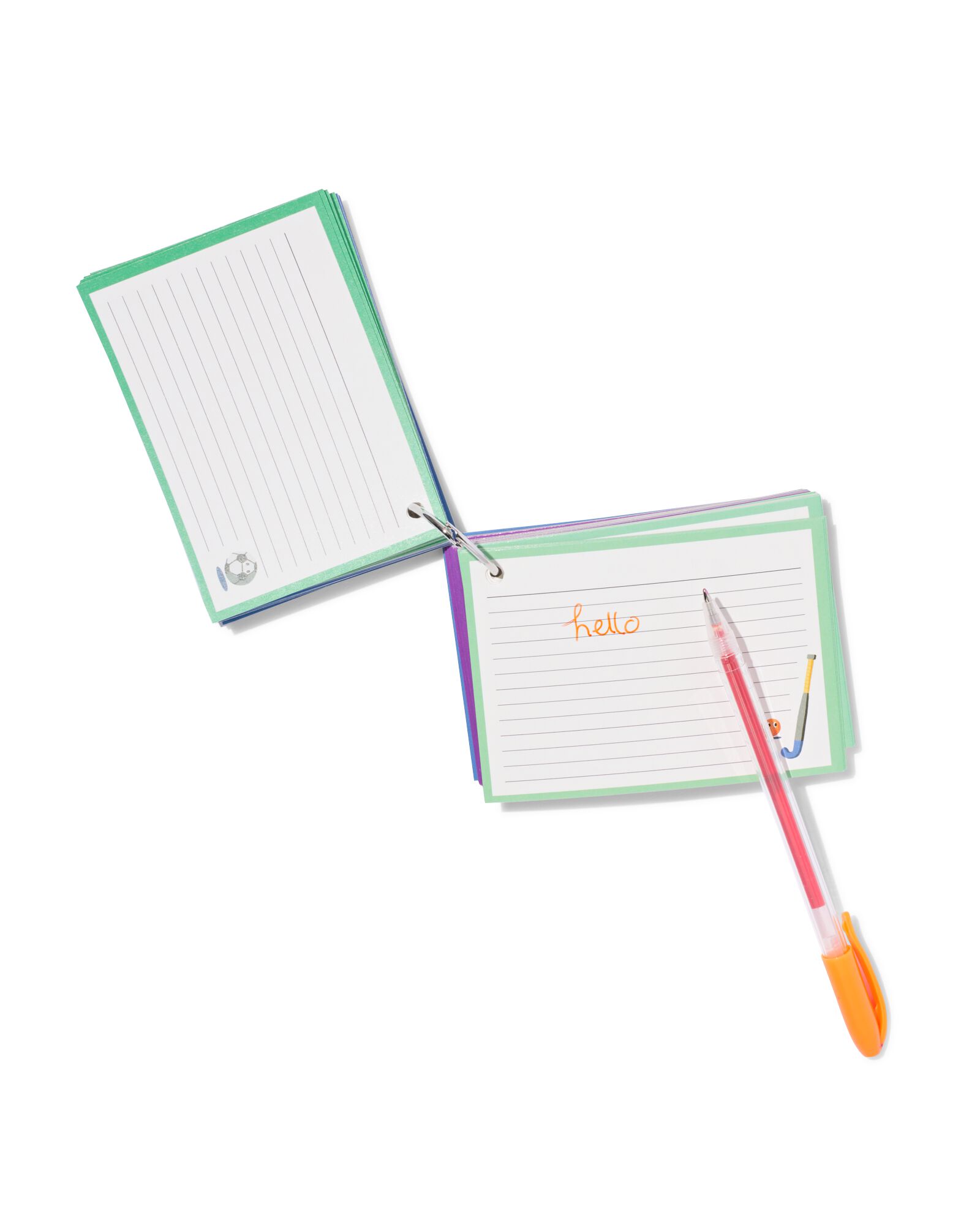 flashcards bundel A7 50 stuks HEMA