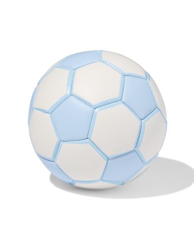 ballon de football taille 2 15&thinsp;cm blanc-bleu - 15800313 - HEMA