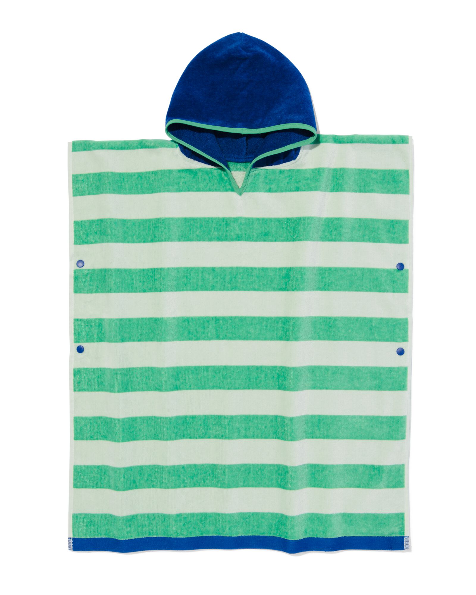 Strandponcho f&uuml;r Kinder 68x78 cm gestreift - 5290110 - HEMA