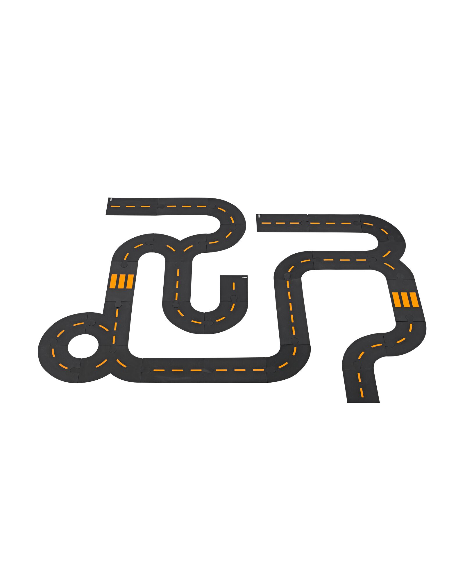 autoweg puzzelstukken PVC - 15100570 - HEMA