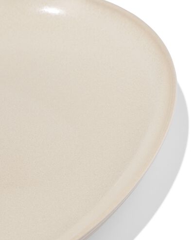 plat 32x20cm Puur gla&ccedil;ure r&eacute;active blanc cass&eacute; - 9650145 - HEMA