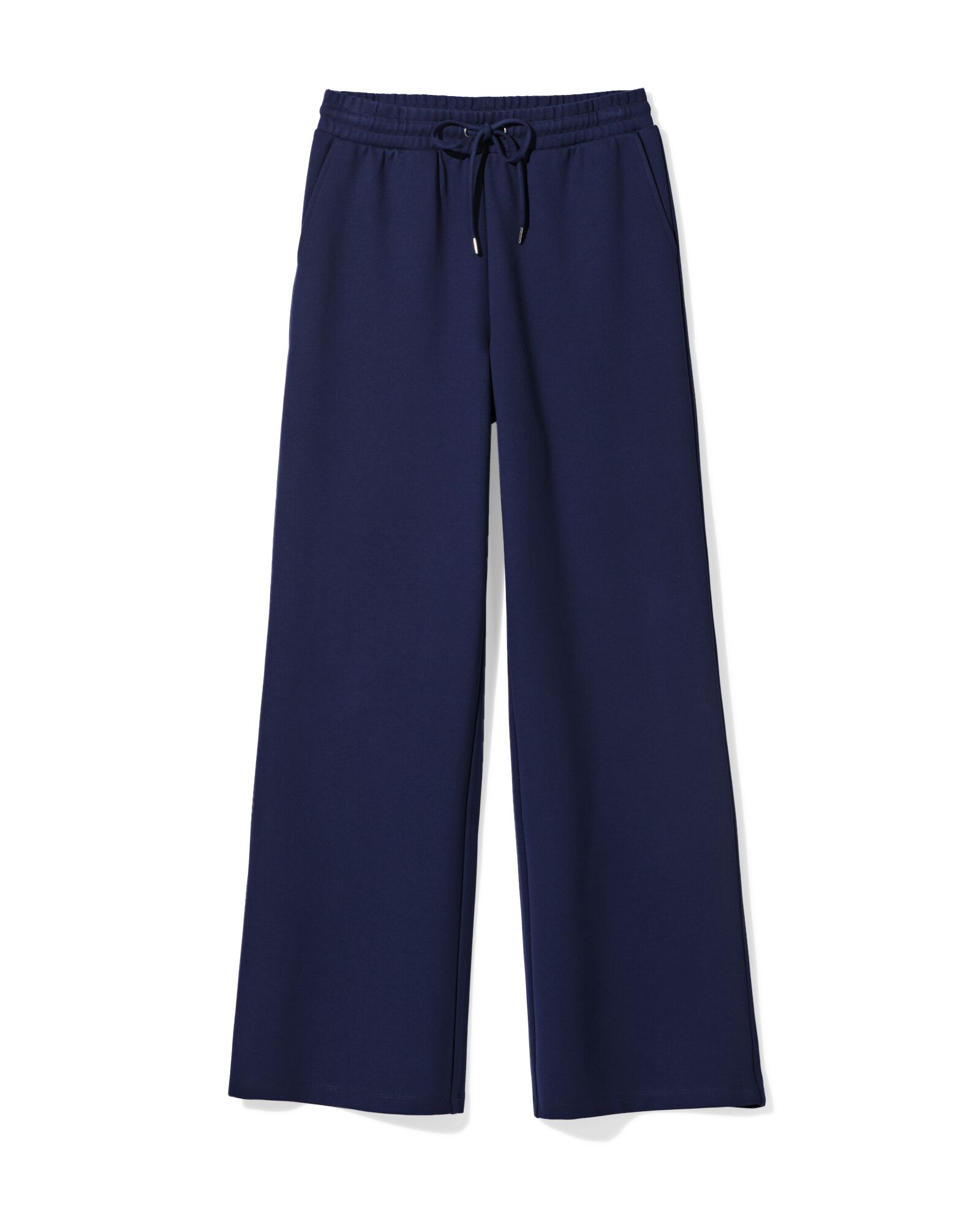 damesbroek Wendy wide leg donkerblauw donkerblauw - 36206270DARKBLUE - HEMA