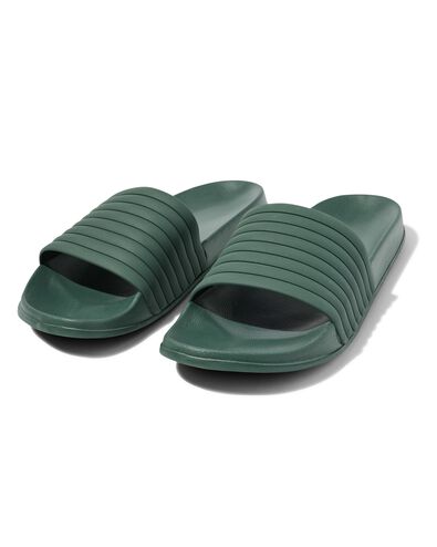 herenslippers  groen groen - 22100170GREEN - HEMA