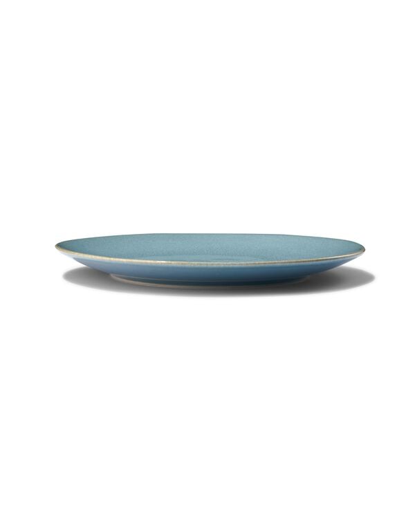 assiette plate Ø 26 cm Porto émail réactif bleu - 9602021 - HEMA