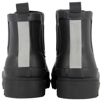 regenlaarzen voor volwassenen - laag zwart zwart - 1000019613 - HEMA