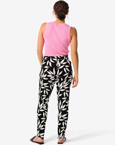 Damen-Hose Mila schwarz/wei&szlig; - 36267350BLACKWHITE - HEMA