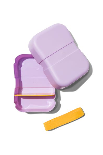 lunch box avec &eacute;lastique lilas - 80650085 - HEMA