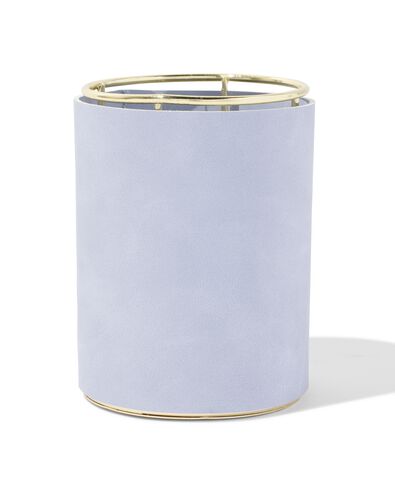 Stifthalter, Kunstleder, violett, &Oslash; 8 x 11 cm - 14890201 - HEMA