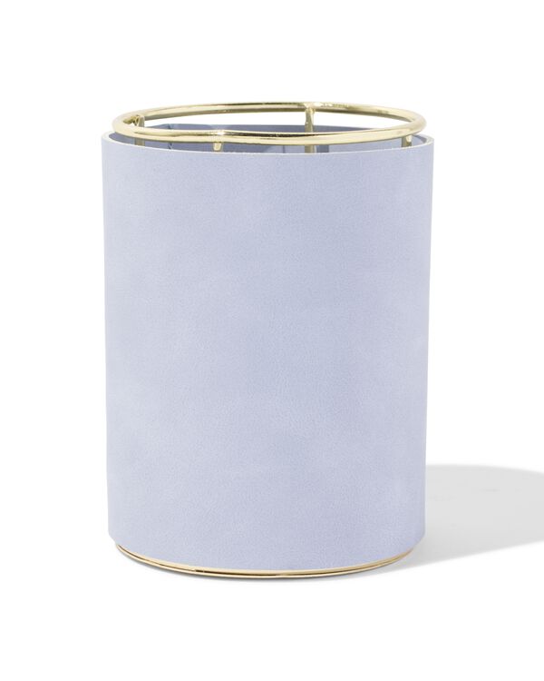 Stifthalter, Kunstleder, violett, &Oslash; 8 x 11 cm - 14890201 - HEMA