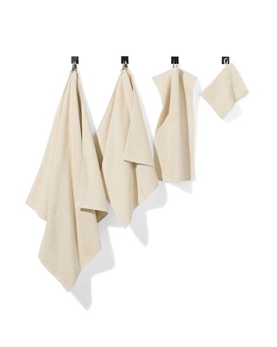 Handtuch, recycelt, Baumwolle ecru ecru - 2000000084 - HEMA