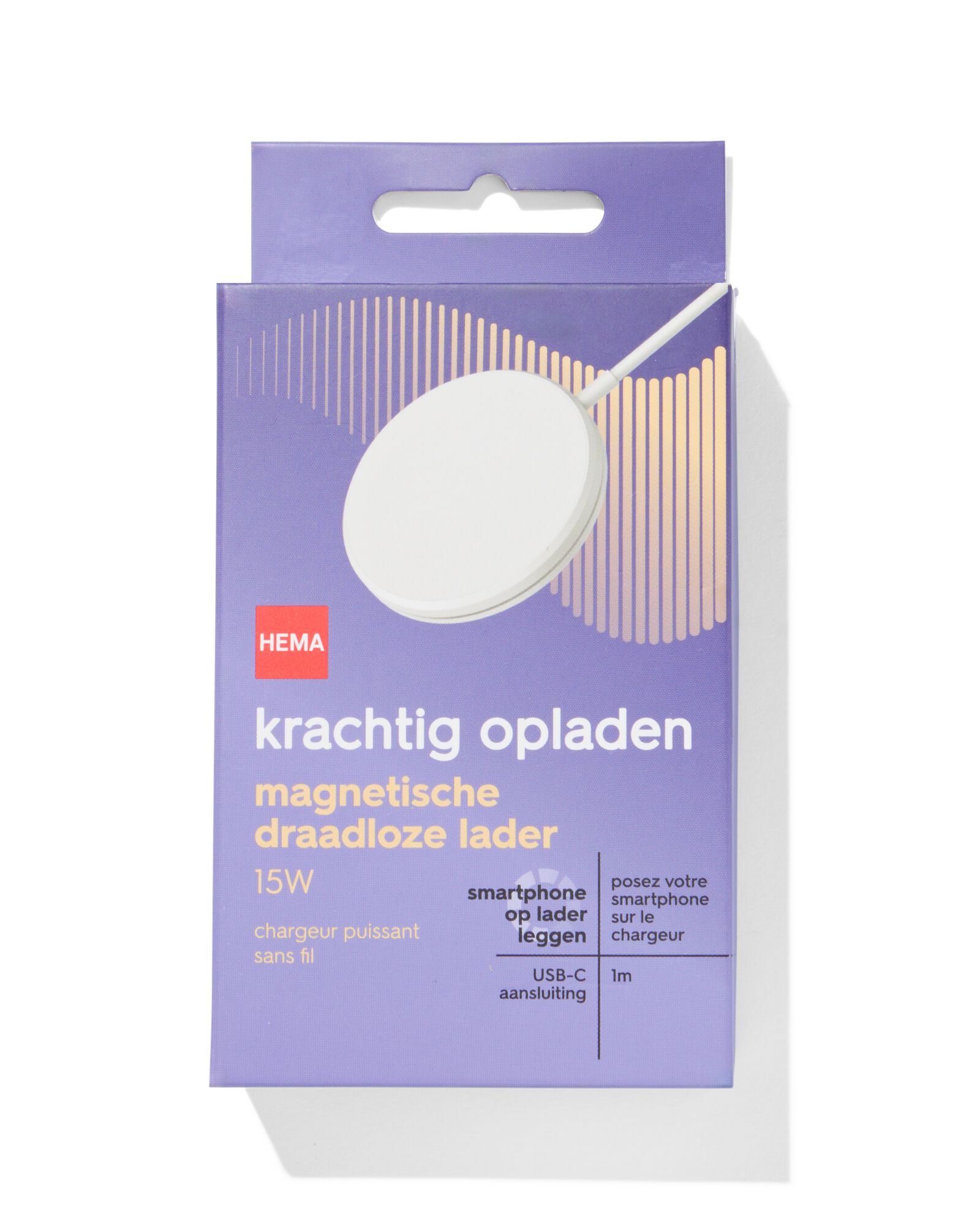 magnetische draadloze lader - 39600041 - HEMA