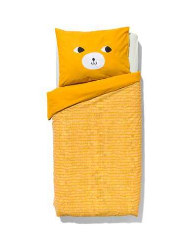 housse de couette enfant - 120x150 - coton doux - ours - 5730092 - HEMA