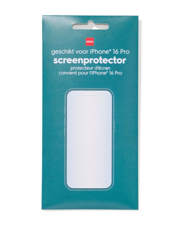screenprotector iPhone 16 Pro - 39610039 - HEMA