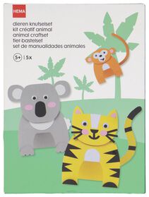 kit créatif 5 animaux - 15920117 - HEMA