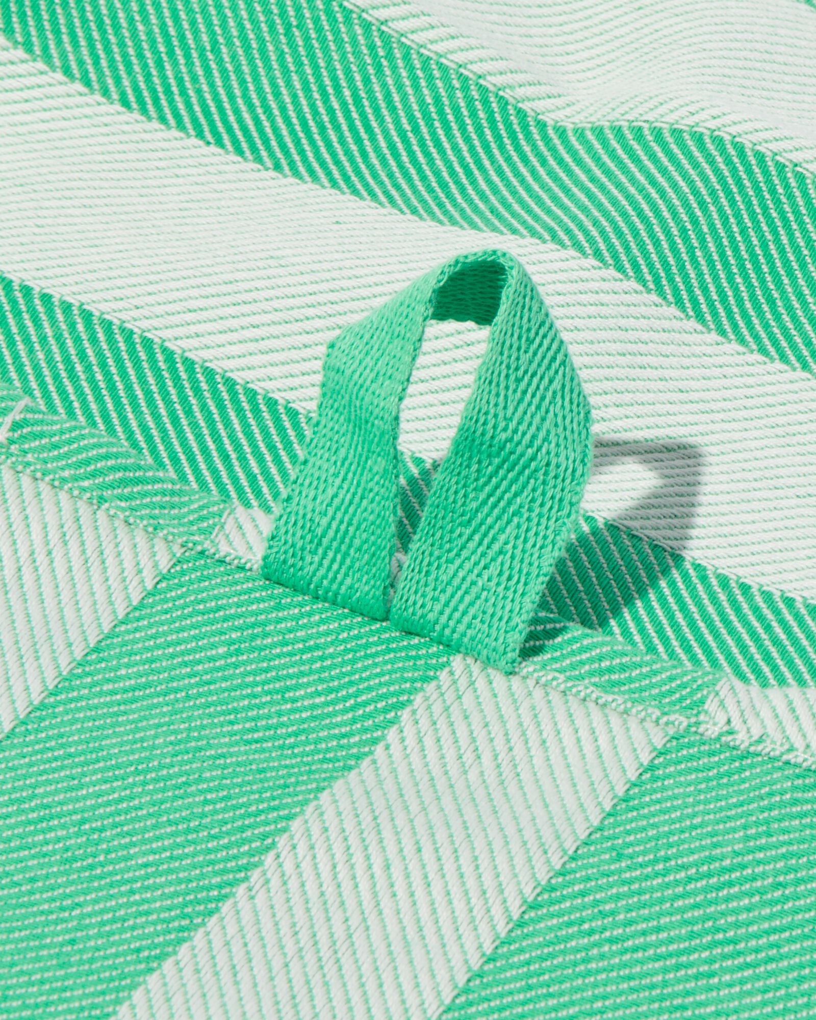 torchon 65x65 coton vert - 5450036 - HEMA