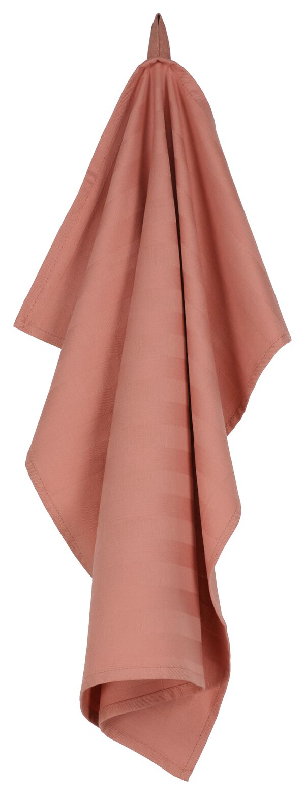 torchon 65x65 coton rose - 5420094 - HEMA