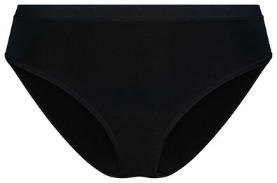 slip femme doux coton noir XL - 19623744 - HEMA
