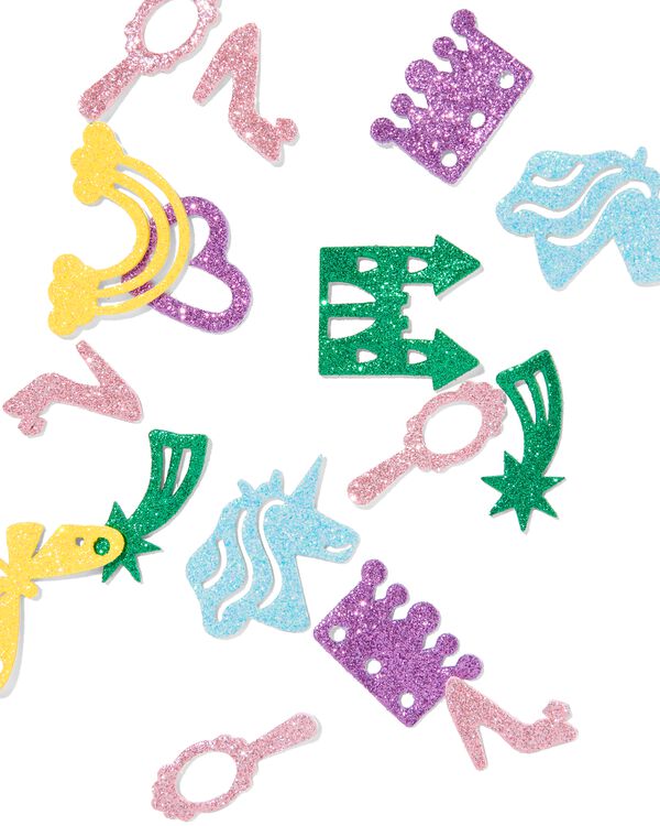 90er-Pack Moosgummiaufkleber, M&auml;rchen - 15970110 - HEMA