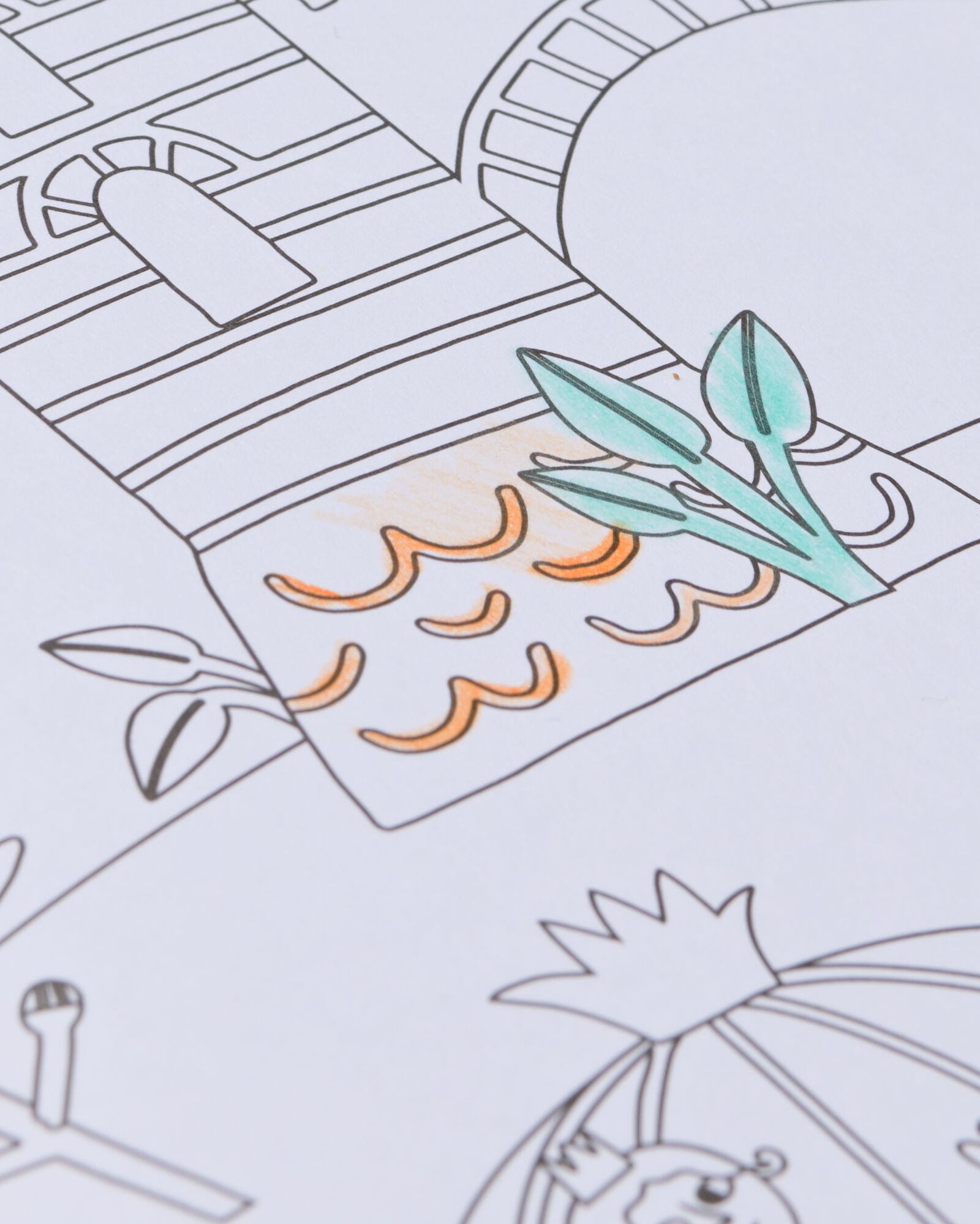 Malbuch DIN A4, Ritter und Prinzessinnen - 15900124 - HEMA