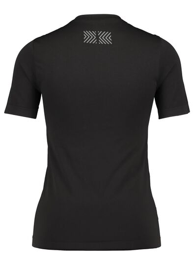 Damen-Sportshirt schwarz M - 36040257 - HEMA