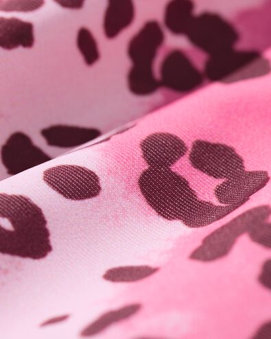 maillot de bain enfant r&eacute;versible rayures l&eacute;opard rose rose - 22260310PINK - HEMA