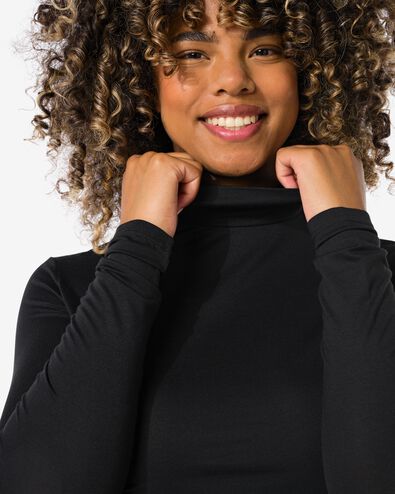 dames temptech shirt met col - 19640252 - HEMA