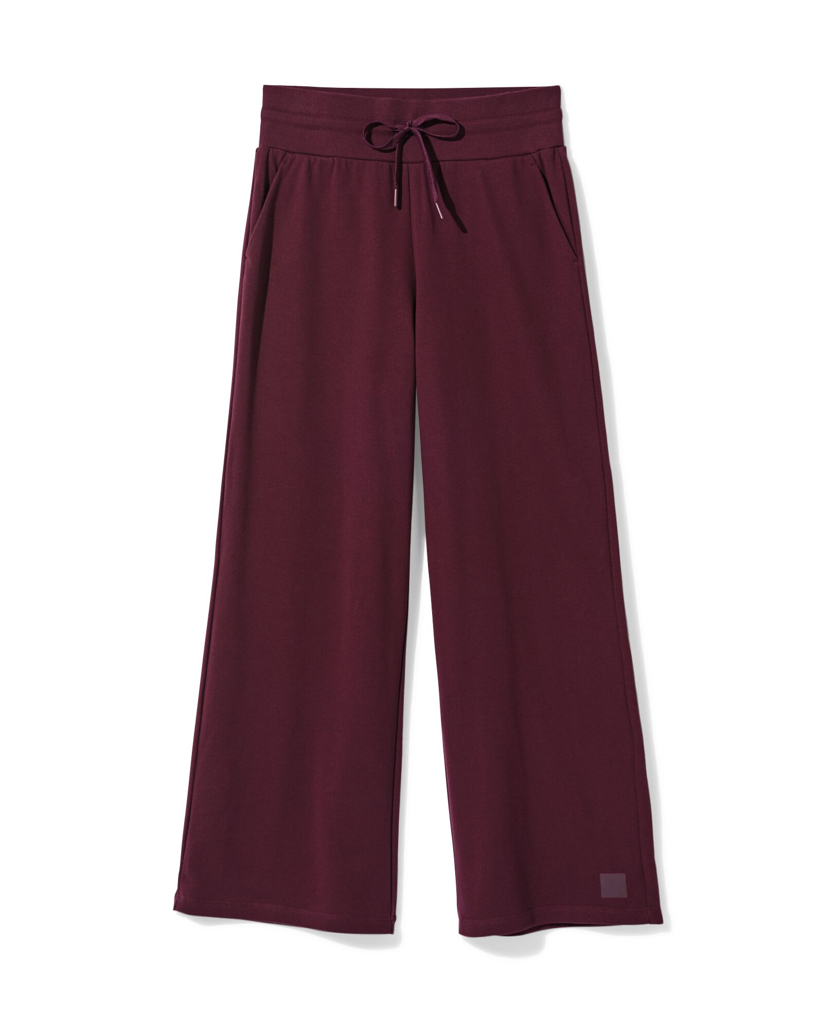 short sweat femme coupe ample bordeaux bordeaux - 36000589BURGUNDYRED - HEMA