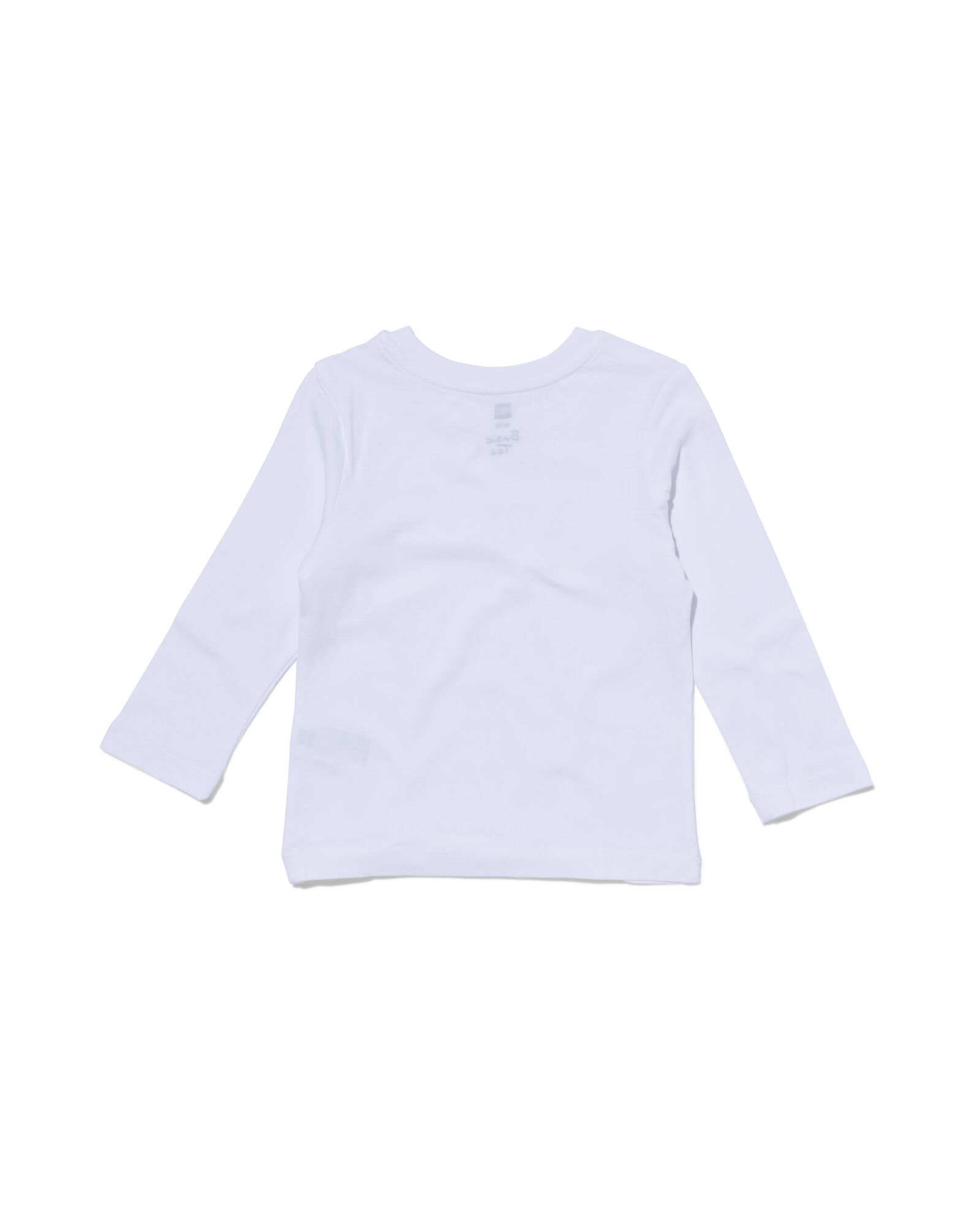 2er-Pack Kinder-T-Shirts, Biobaumwolle wei&szlig; wei&szlig; - 1000019383 - HEMA