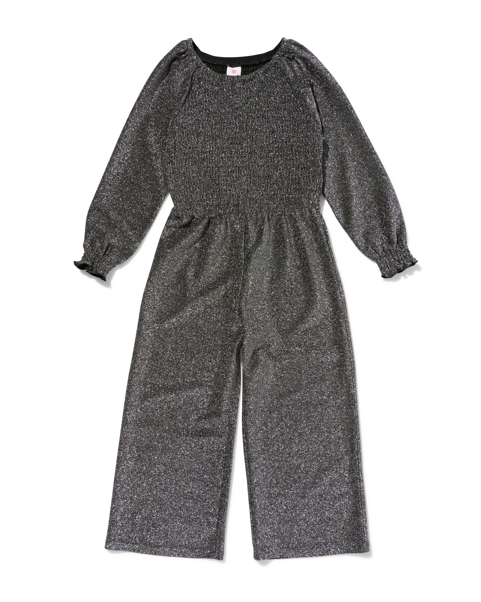 M&auml;dchen-Jumpsuit, Smock, Schwarz  schwarz - 30877445BLACK - HEMA