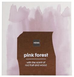 geurkaars Ø8x6.5 pink forest - 13502735 - HEMA