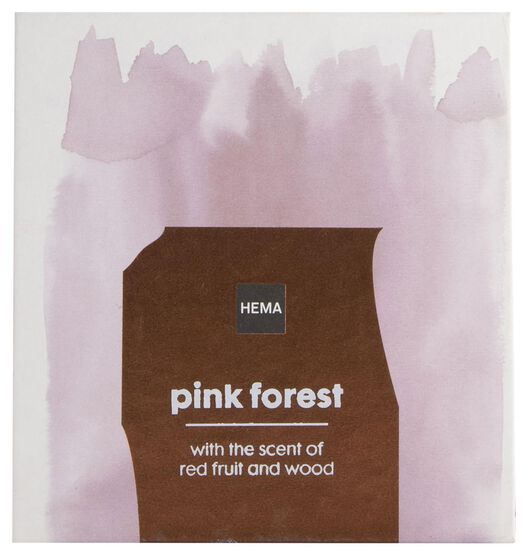 HEMA Geurkaars Ø8x6.5 Pink Forest