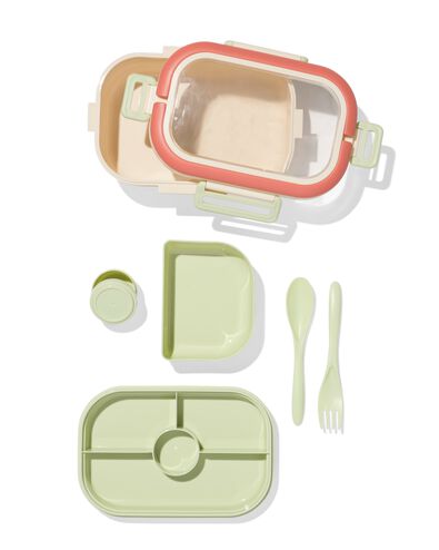 saladebox 21.3x14.8x9.3cm beige - 80650273 - HEMA