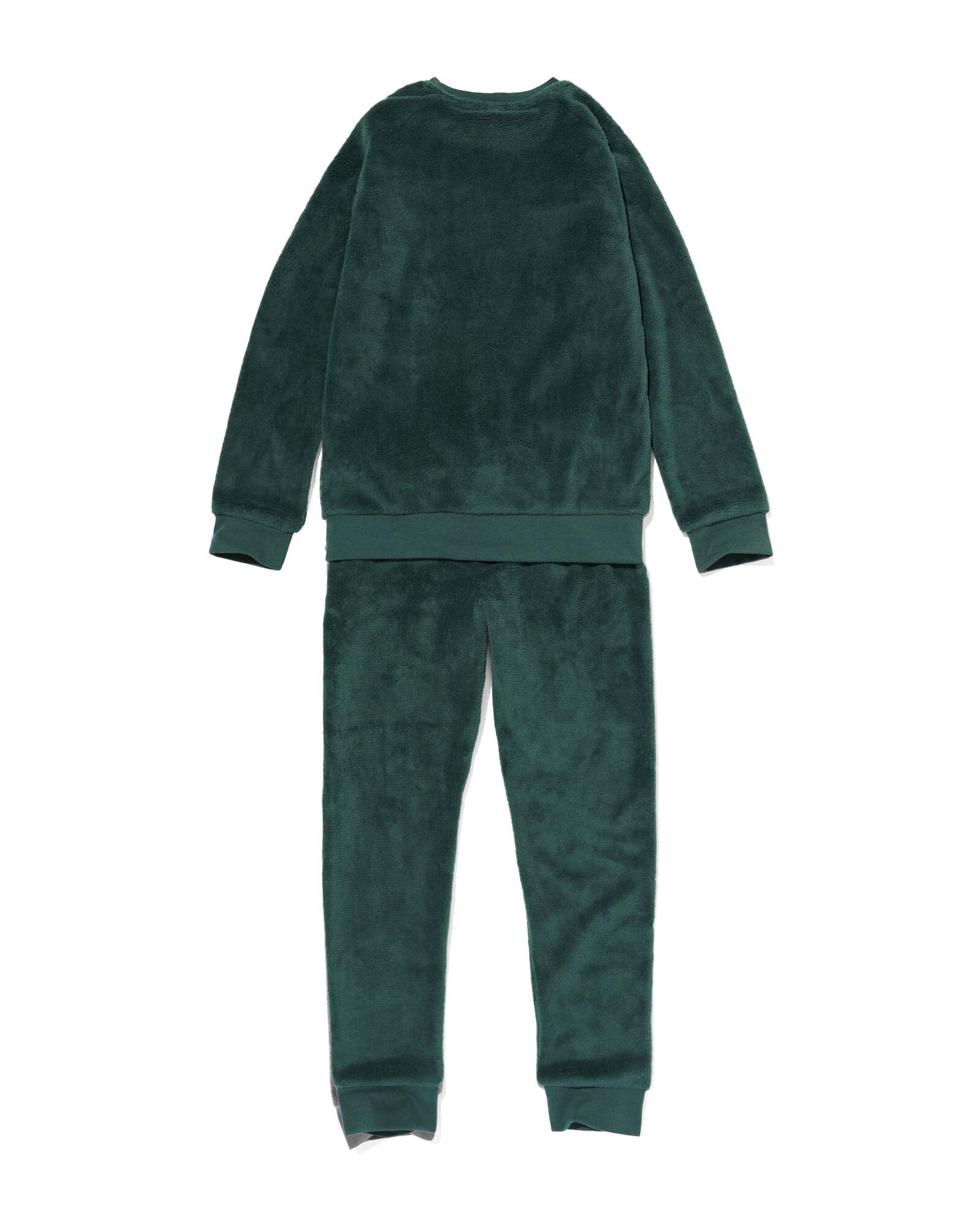 pyjama enfant polaire abstrait vert vert - 23020480GREEN - HEMA