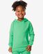 kindersweater met capuchon groen 110/116 - 30777838 - HEMA
