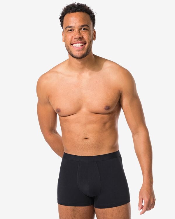 Herren-Boxershorts &ndash; 3 St&uuml;ck schwarz schwarz - 19190290BLACK - HEMA