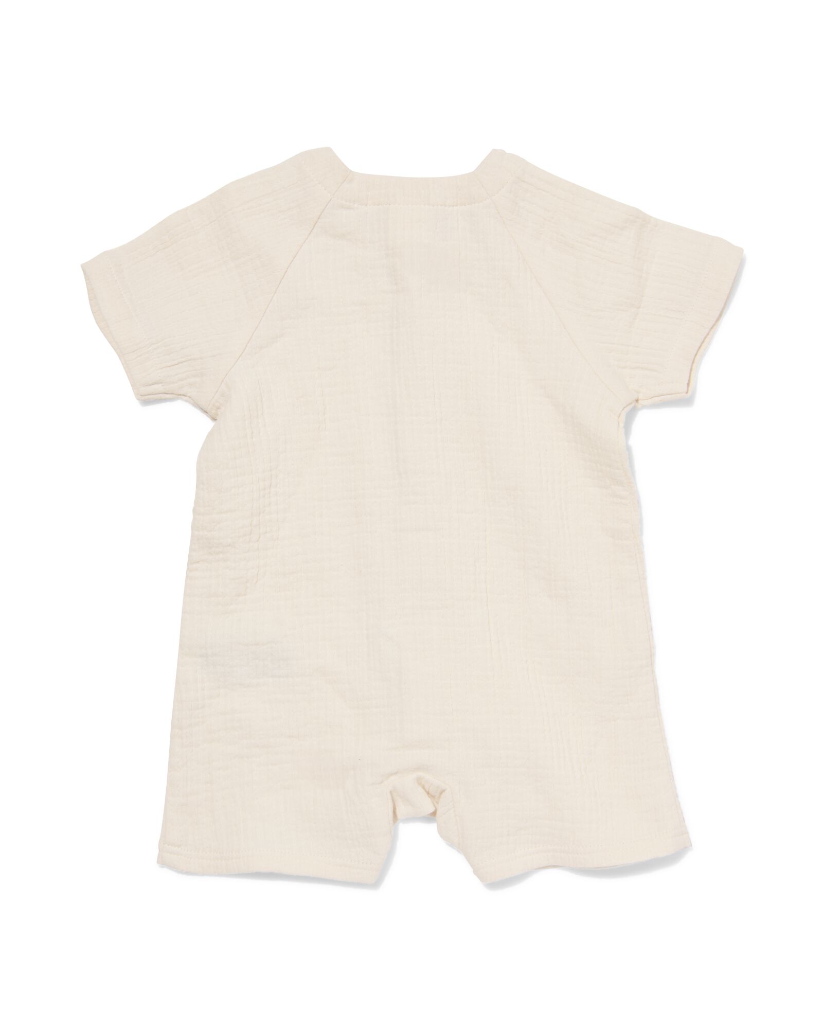 Newborn-Jumpsuit, Musselin ecru ecru - 33451520ECRU - HEMA